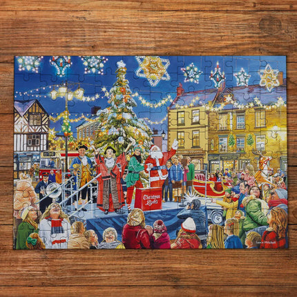 Gibsons Christmas Switch On Puzzel 100XXL Stukjes