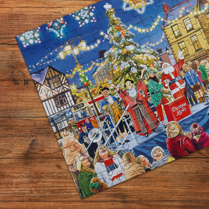 Gibsons Christmas Switch On Puzzel 100XXL Stukjes