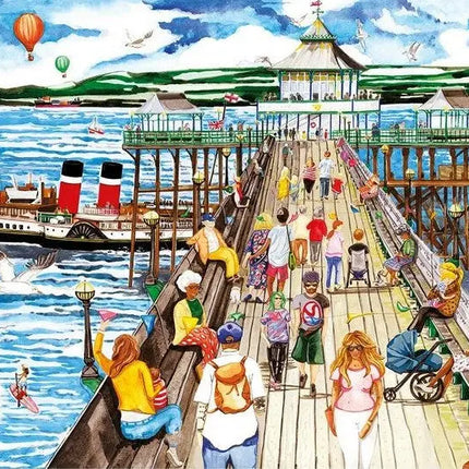 Gibsons Clevedon Pier Puzzel 1000 Stukjes