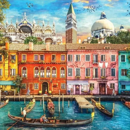Gibsons Colours of Venice Puzzel 1000 Stukjes