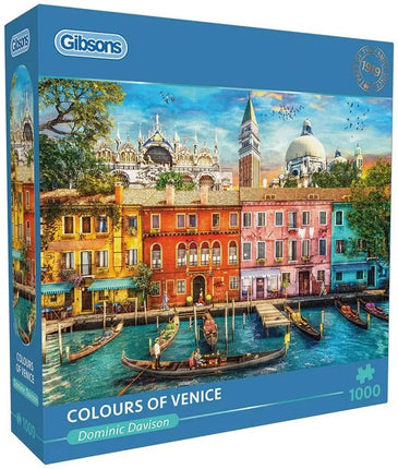 Gibsons Colours of Venice Puzzel 1000 Stukjes