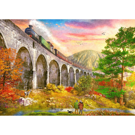 Gibsons Crossing Glenfinnan Viaduct Puzzel 1000 Stukjes