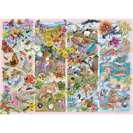Gibsons Curious Creatures Puzzel 1000 Stukjes