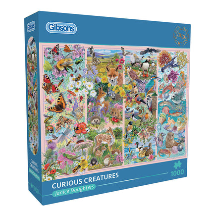 Gibsons Curious Creatures Puzzel 1000 Stukjes