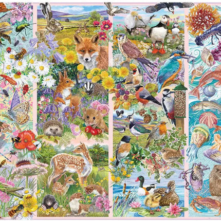 Gibsons Curious Creatures Puzzel 500 Stukjes