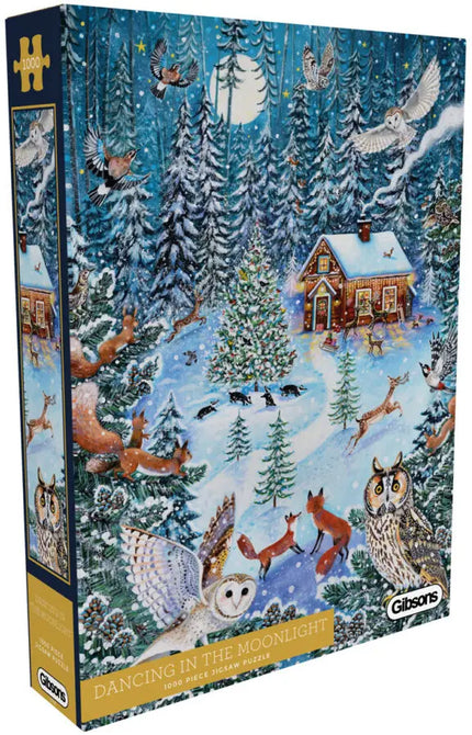 Gibsons Dancing in the Moonlight Puzzel 1000 Stukjes