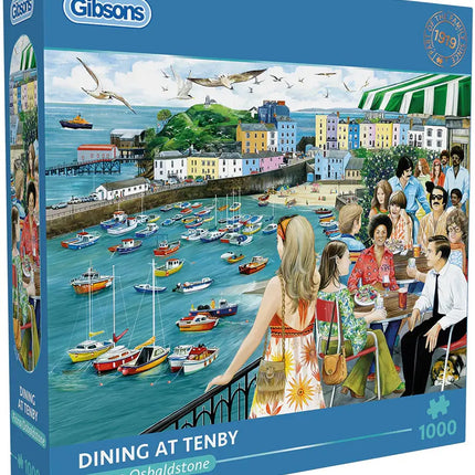 Gibsons Dining at Tenby Puzzel 1000 Stukjes