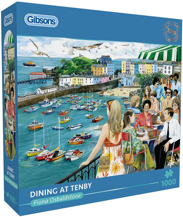 Gibsons Dining at Tenby Puzzel 1000 Stukjes