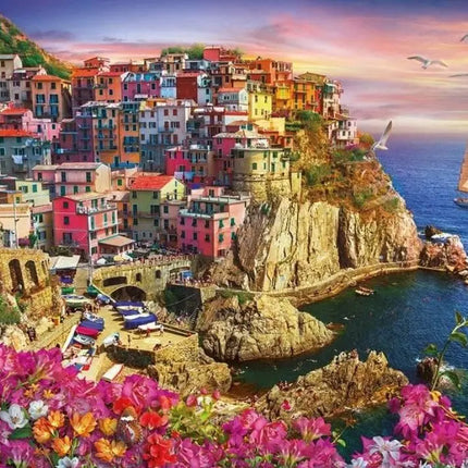 Gibsons Dreaming of Cinque Terre Puzzel 1000 Stukjes