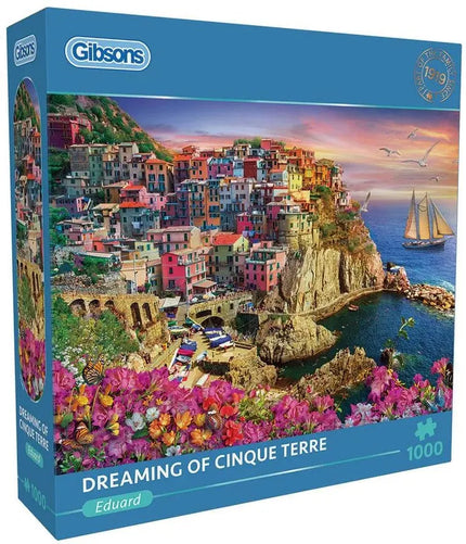 Gibsons Dreaming of Cinque Terre Puzzel 1000 Stukjes