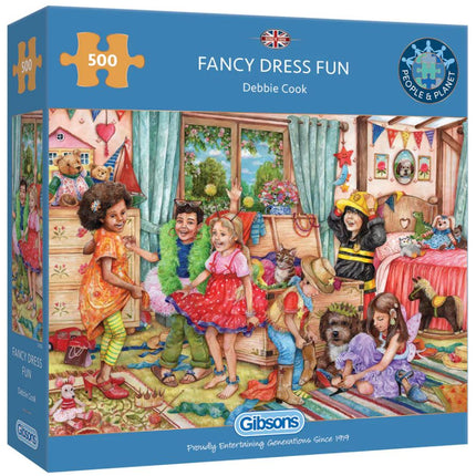 Gibsons Fancy Dress Fun Puzzel 500 Stukjes
