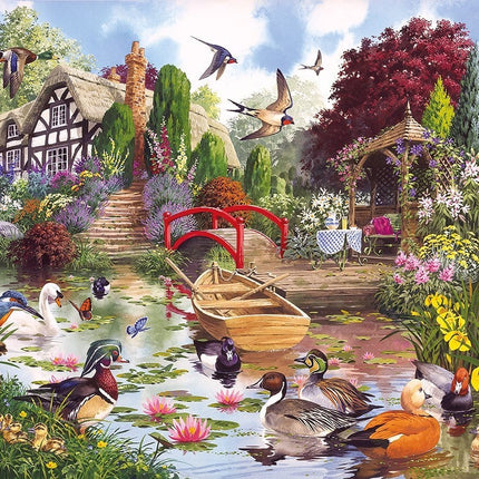 Gibsons Flora & Fauna Puzzel 4x 500 Stukjes