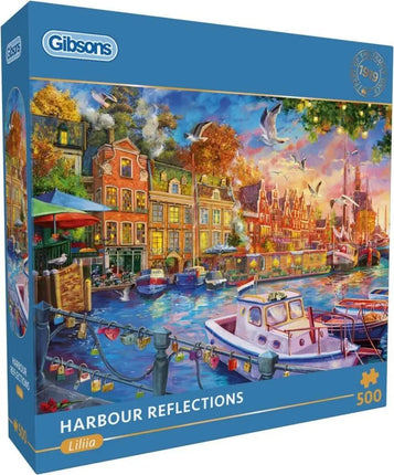 Gibsons Harbour Reflections Puzzel 500 Stukjes