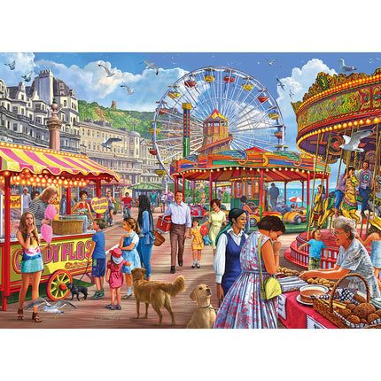 Gibsons Hastings Promenade Puzzel 1000 Stukjes