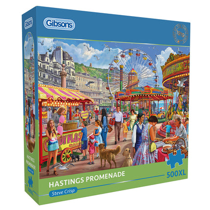 Gibsons Hastings Promenade Puzzel 500XL Stukjes