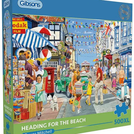Gibsons Heading for the Beach Puzzel 500 XL Stukjes