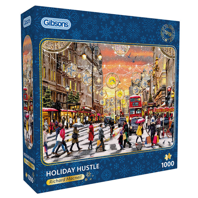 Gibsons Holiday Hustle Puzzel 1000 Stukjes