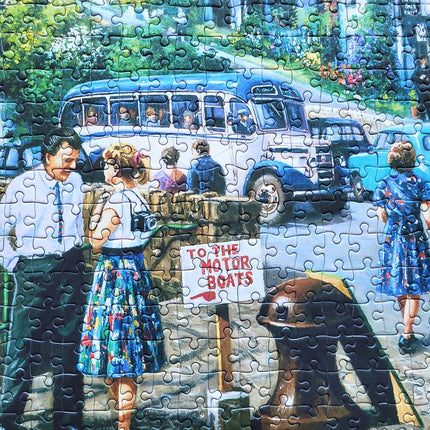 Gibsons Ice Cream by the River Puzzel 636 Stukjes