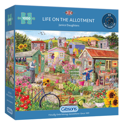 Gibsons Life on the Allotment Puzzel 1000 Stukjes