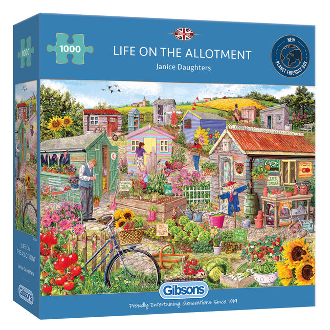 Gibsons Life on the Allotment Puzzel 1000 Stukjes