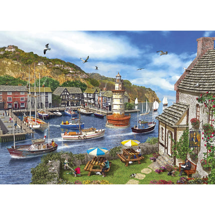 Gibsons Lighthouse Bay Puzzel 1000 Stukjes
