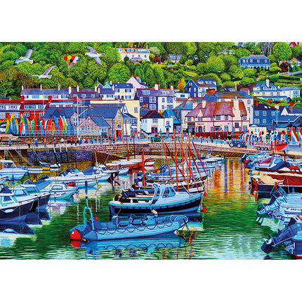 Gibsons Lyme Regis Harbour Puzzel 1000 Stukjes