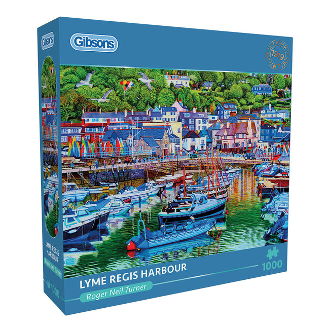 Gibsons Lyme Regis Harbour Puzzel 1000 Stukjes