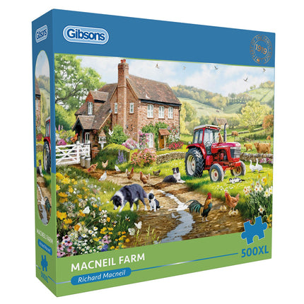 Gibsons Macneil Farm Puzzel 500XL Stukjes