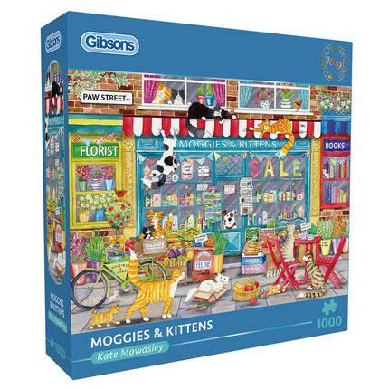 Gibsons Moggies & Kittens Puzzel 1000 Stukjes