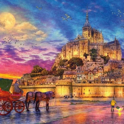 Gibsons Mont Saint-Michel Puzzel 1000 Stukjes