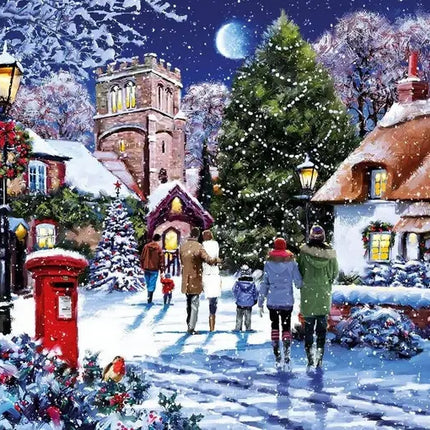 Gibsons Moonlit Stroll Puzzel 1000 Stukjes