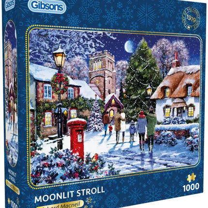 Gibsons Moonlit Stroll Puzzel 1000 Stukjes