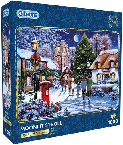 Gibsons Moonlit Stroll Puzzel 1000 Stukjes