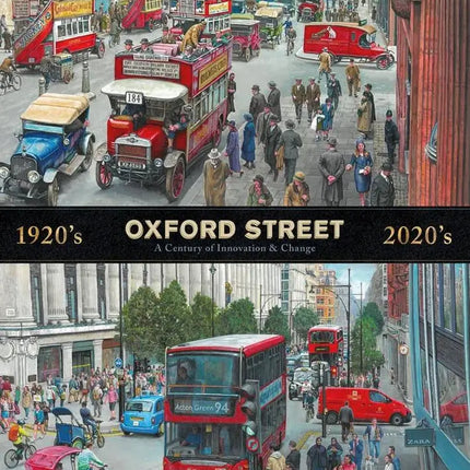 Gibsons Oxford Street Through the Decades Puzzel 1000 Stukjes