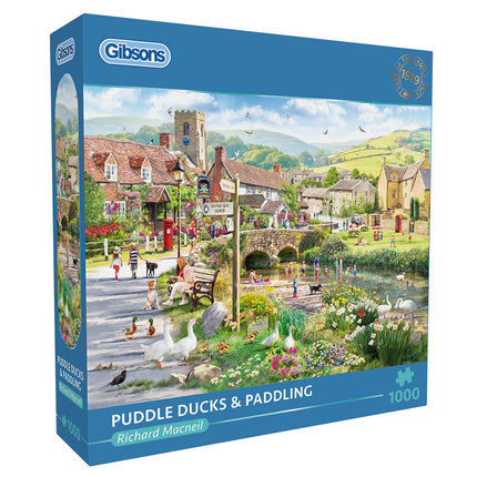 Gibsons Puddle Ducks & Paddling Puzzel 1000 Stukjes