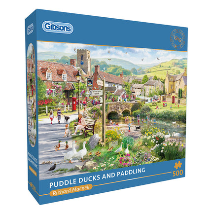 Gibsons Puddle Ducks & Paddling Puzzel 500 Stukjes