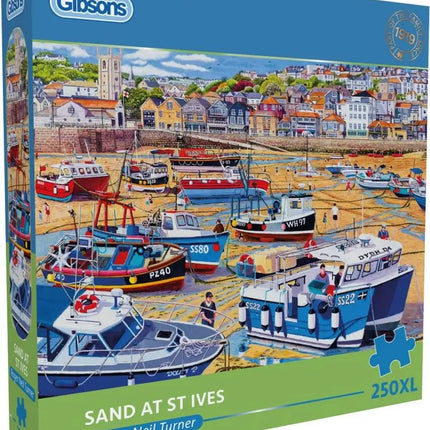 Gibsons Sand at St Ives Puzzel 250XL Stukjes