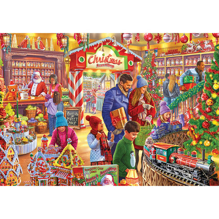 Gibsons Santa’s Sweetshop Puzzel 250XL Stukjes