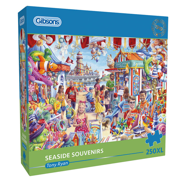 Gibsons Seaside Souvenirs Puzzel 250XL Stukjes