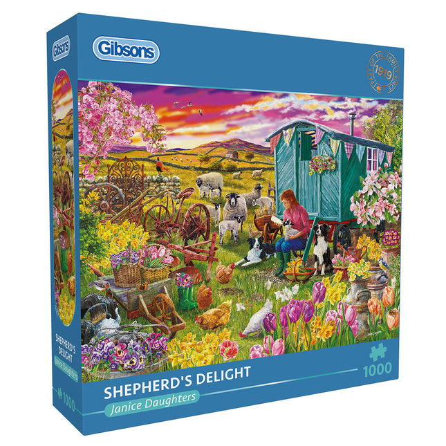 Gibsons Shepherd’s Delight Puzzel 1000 Stukjes