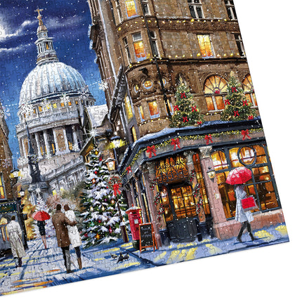 Gibsons St Paul’s at Christmas Puzzel 1000 Stukjes