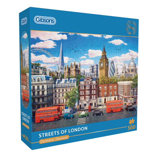 Gibsons Streets of London Puzzel 500 Stukjes