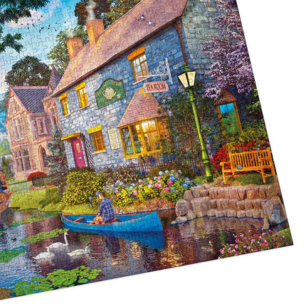Gibsons Tea on the River Puzzel 1000 Stukjes