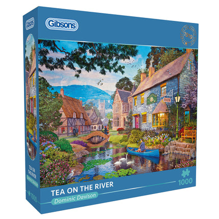 Gibsons Tea on the River Puzzel 1000 Stukjes