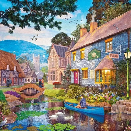 Gibsons Tea on the River Puzzel 500 Stukjes