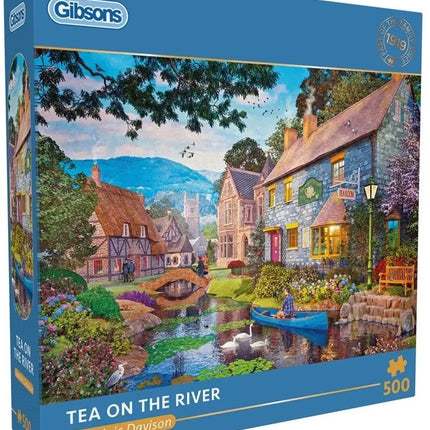 Gibsons Tea on the River Puzzel 500 Stukjes