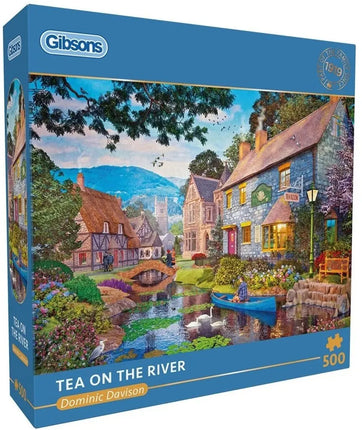 Gibsons Tea on the River Puzzel 500 Stukjes