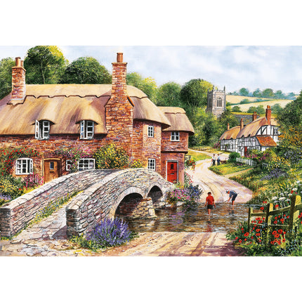 Gibsons Terry’s Waterways Puzzel 4x 500 Stukjes