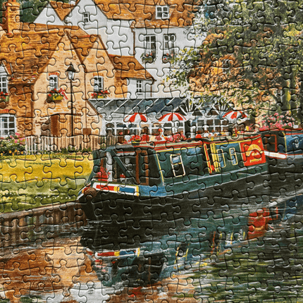 Gibsons Terry’s Waterways Puzzel 4x 500 Stukjes