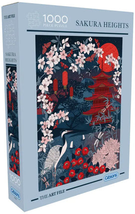 Gibsons The Art File: Sakura Heights Puzzel 1000 Stukjes